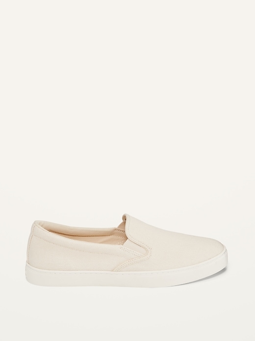 Image number 5 showing, Canvas Slip-On Sneakers For Women