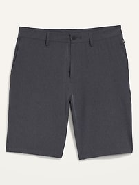 View large product image 3 of 3. StretchTech Go-Dry Cool Chino Shorts -- 9-inch inseam