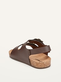 Faux-Suede Double-Buckle Sandals for Baby