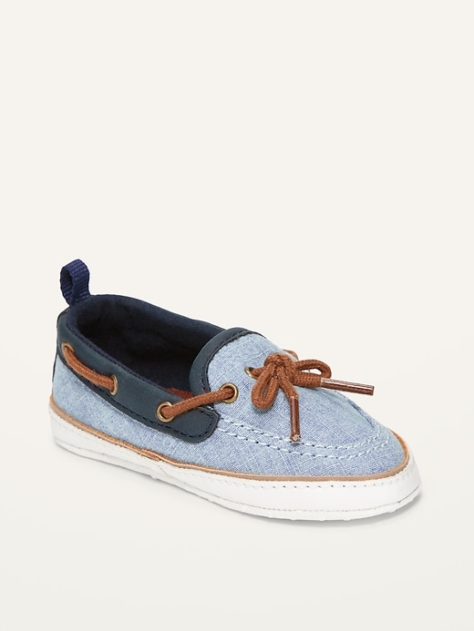 Chambray Boat Shoes for Baby Old Navy