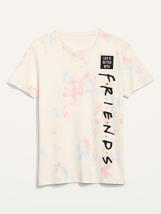Friends&#153 Tie-Dye Gender-Neutral Graphic T-Shirt for Adults