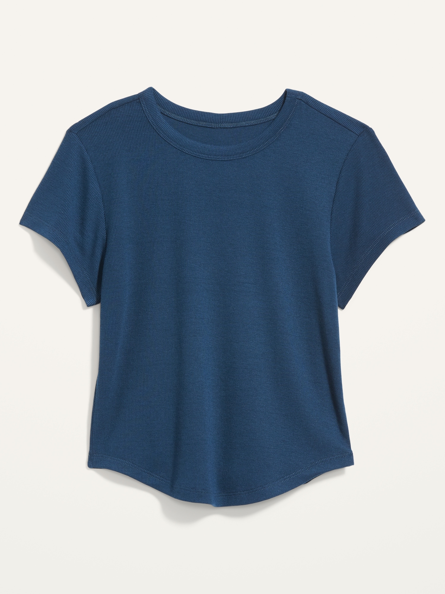 Short-Sleeve UltraLite Rib Cropped T-Shirt for Women | Old Navy