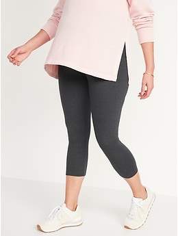 Jersey elastic waist on sale leggings old navy