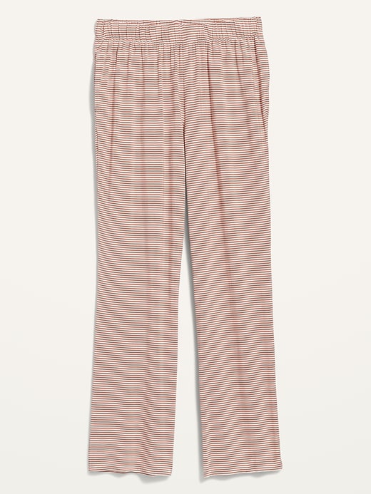 Image number 4 showing, Mid-Rise Sunday Sleep Ultra-Soft Pajama Pants for Women