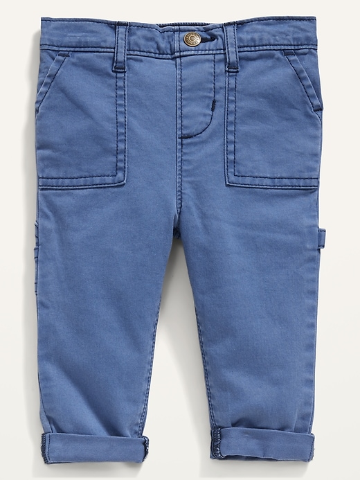 View large product image 1 of 1. Twill Carpenter Pants for Baby