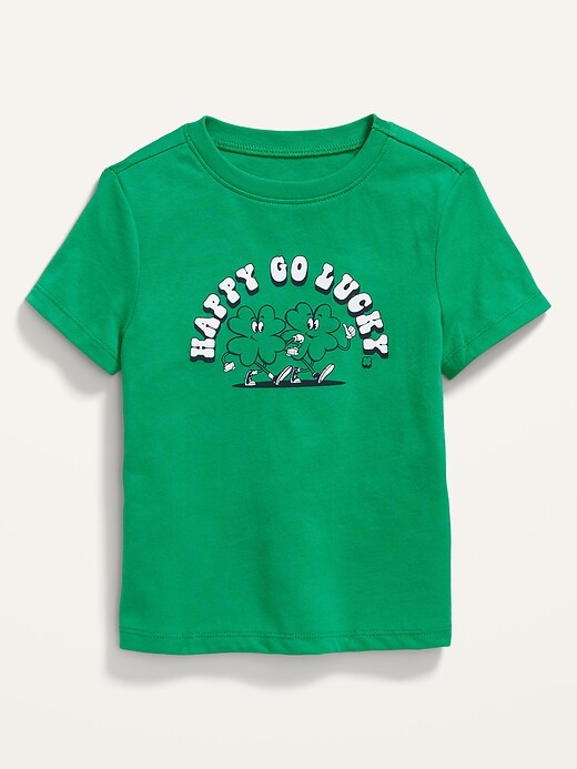 Old Navy - Matching St. Patrick's Day Graphic T-Shirt for Toddler Boys