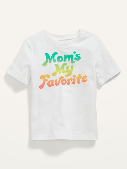 View large product image 1 of 2. Unisex Crew-Neck Graphic T-Shirt for Toddler