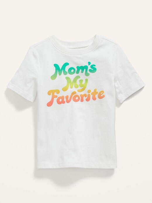 Old Navy Unisex Crew-Neck Graphic T-Shirt for Toddler. 1