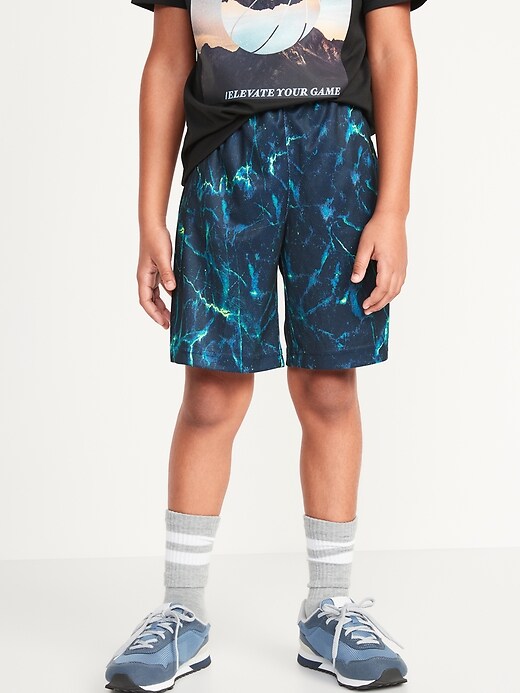 Old Navy Go-Dry Camo-Print Mesh Shorts For Boys. 1