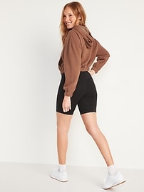 Image number 2 showing, High-Waisted Biker Shorts 6-Pack for Women -- 8-inch inseam