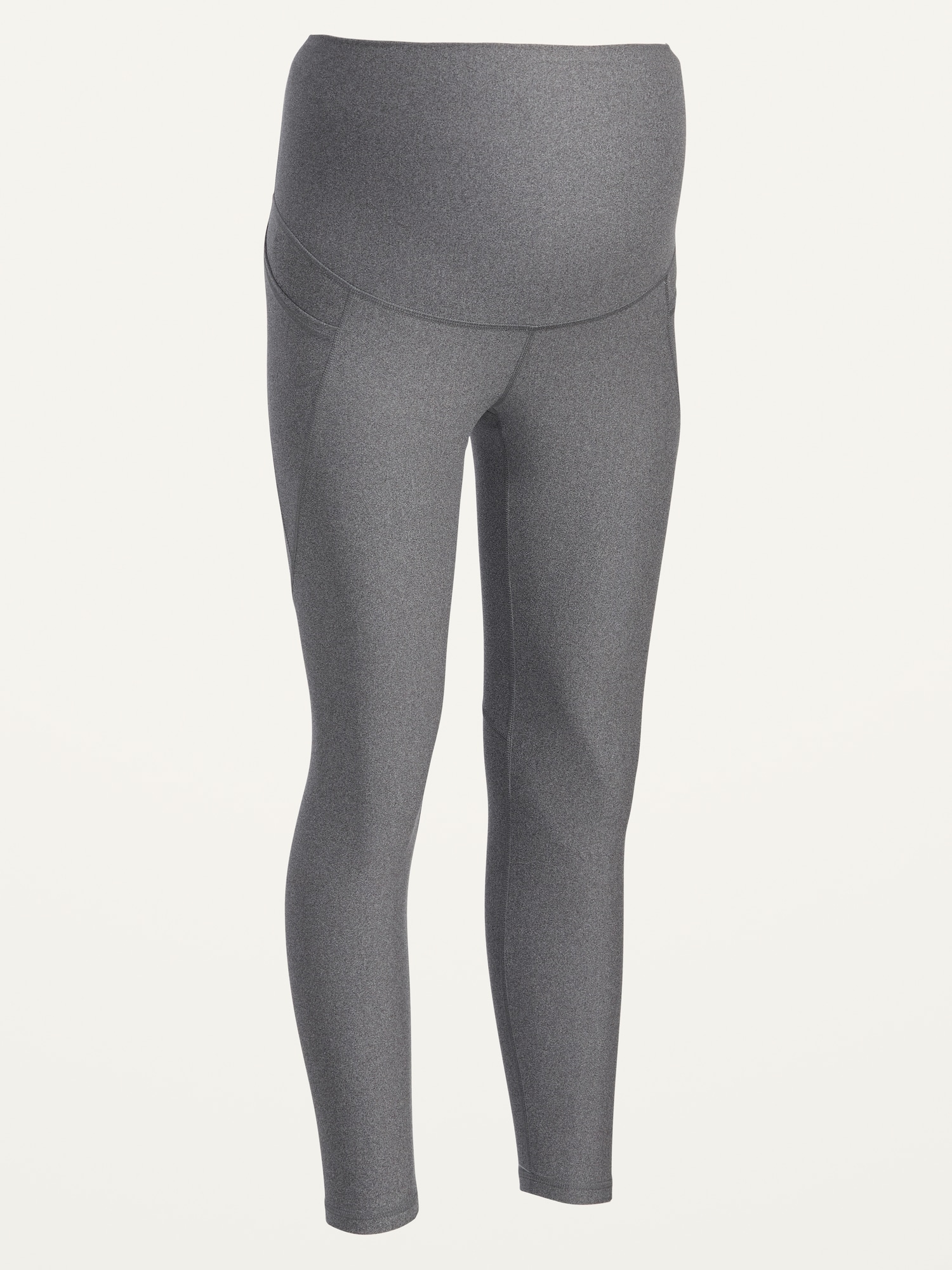 IUGA Supcream Buttery-soft Maternity Legging With Pockets-Charcoal -  Charcoal / S