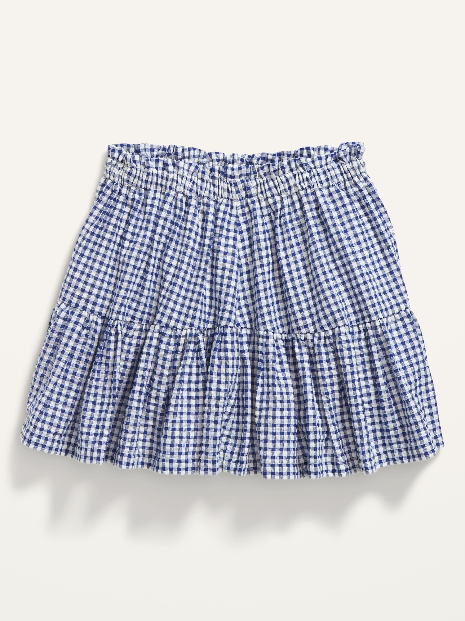 Gingham Seersucker Swing Skirt for Toddler Girls | Old Navy