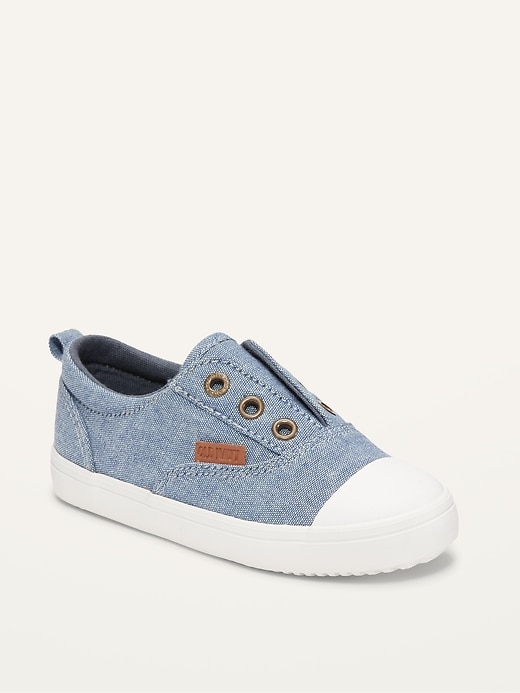 View large product image 1 of 4. Unisex Slip-On Sneakers for Toddler