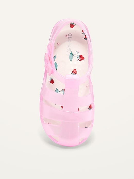 View large product image 2 of 4. Unisex Jelly Fisherman Sandals for Toddler