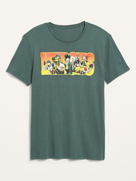 View large product image 2 of 2. My Hero Academia&#153 "Heroes" Gender-Neutral T-Shirt for Adults