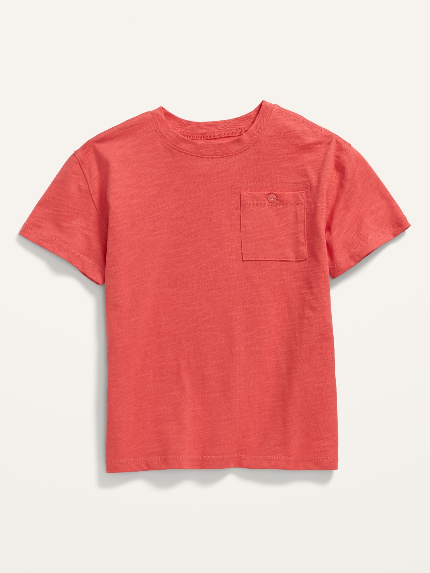 Short-Sleeve Slub-Knit Pocket T-Shirt for Boys | Old Navy