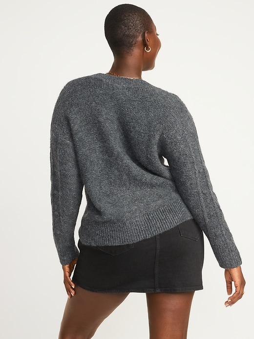 Image number 2 showing, Textured Crew-Neck Sweater