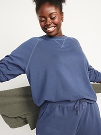 Specially Dyed Crew-Neck Sweatshirt 