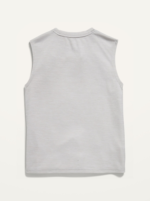 View large product image 2 of 2. Go-Dry Cool Graphic Mesh Tank Top for Boys