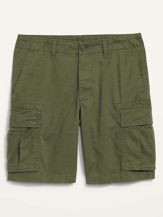 Image number 7 showing, Straight Lived-In Cargo Shorts for Men -- 10-inch inseam