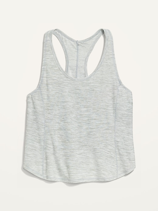 Breathe ON Cropped Racerback Tank Top | Old Navy
