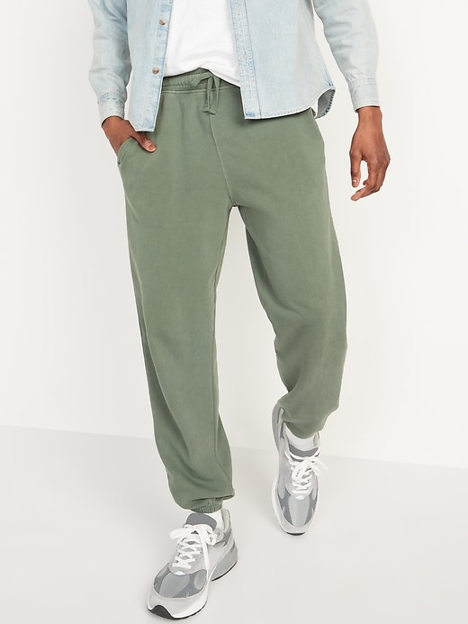 Image number 2 showing, Garment-Dyed French Terry Gender-Neutral Sweatpants for Adults