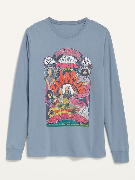 View large product image 2 of 2. Led Zeppelin&#153 Gender-Neutral Long-Sleeve Graphic T-Shirt for Adults