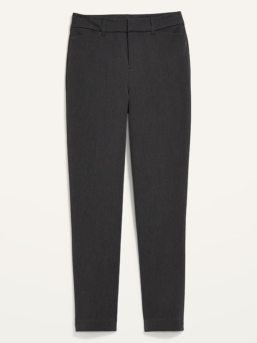 Image number 4 showing, High-Waisted Pixie Straight-Leg Ankle Pants for Women