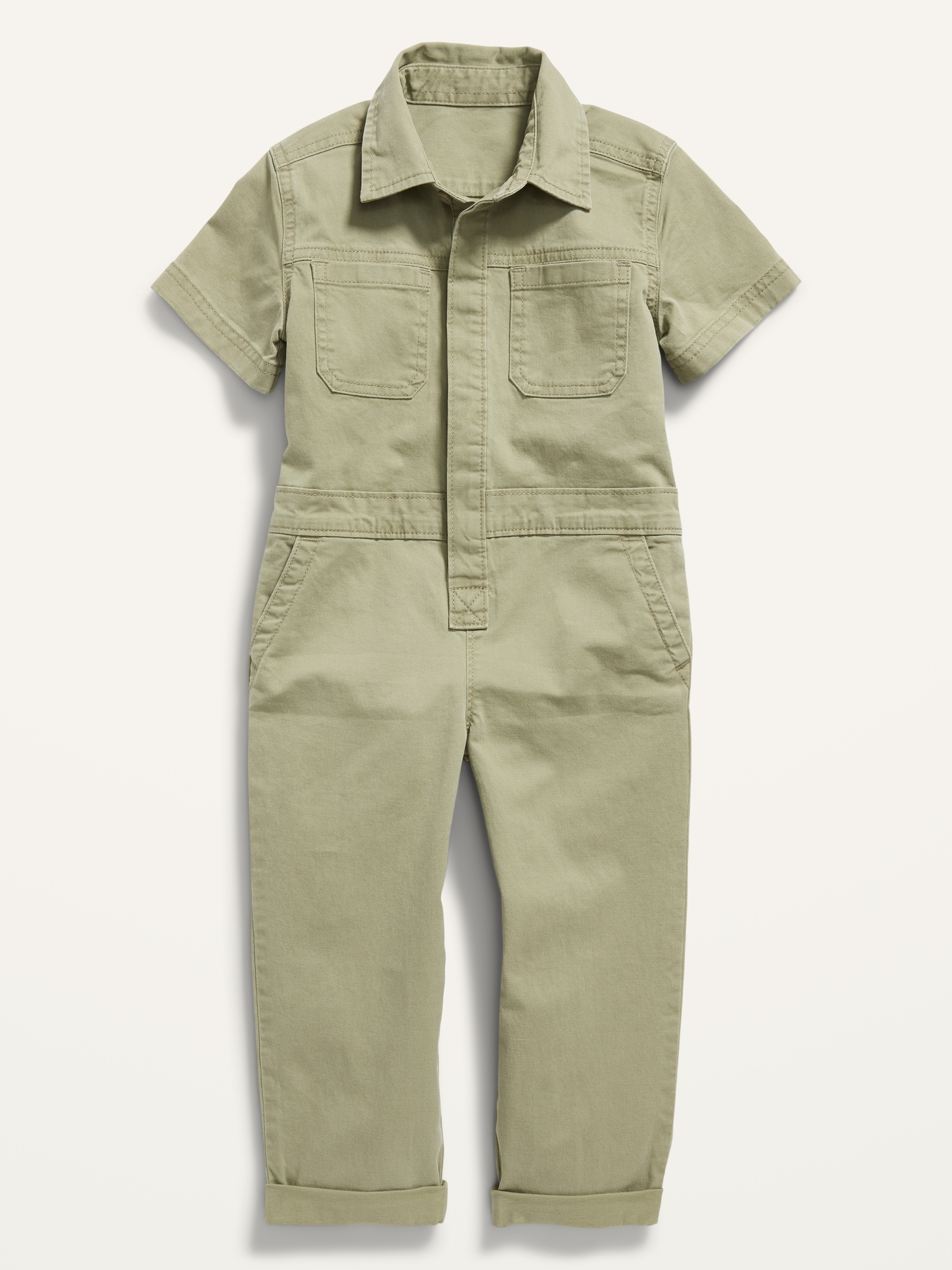 Unisex Short-Sleeve Utility One-Piece for Toddler | Old Navy