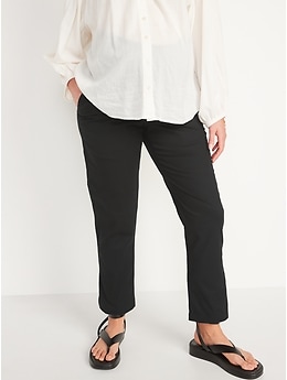Old Navy Maternity Rollover-Waist OGC Chino Pants