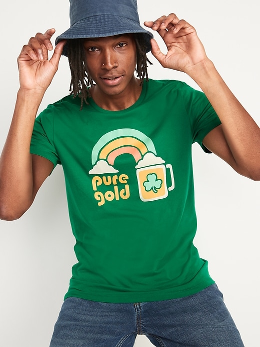 Image number 1 showing, St. Patrick's Day Graphic T-Shirt