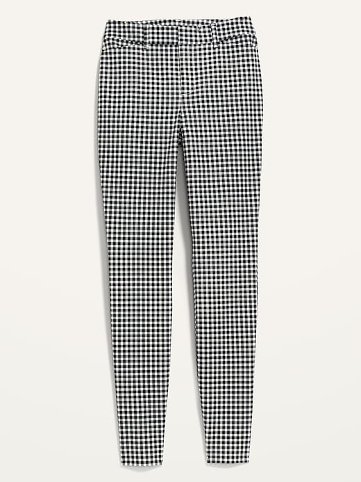 Image number 4 showing, High-Waisted Gingham Pixie Skinny Pants for Women