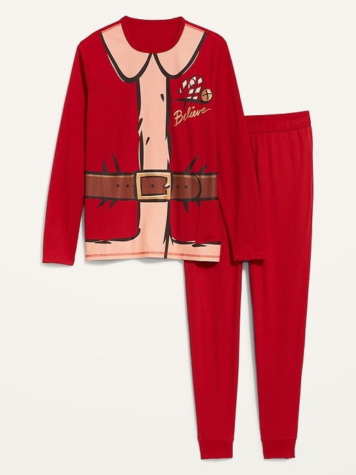 View large product image 1 of 3. Matching Holiday Costume Graphic Pajama Set