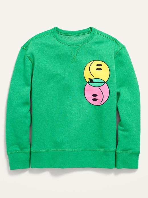 View large product image 1 of 1. Vintage Graphic Gender-Neutral Sweatshirt for Kids