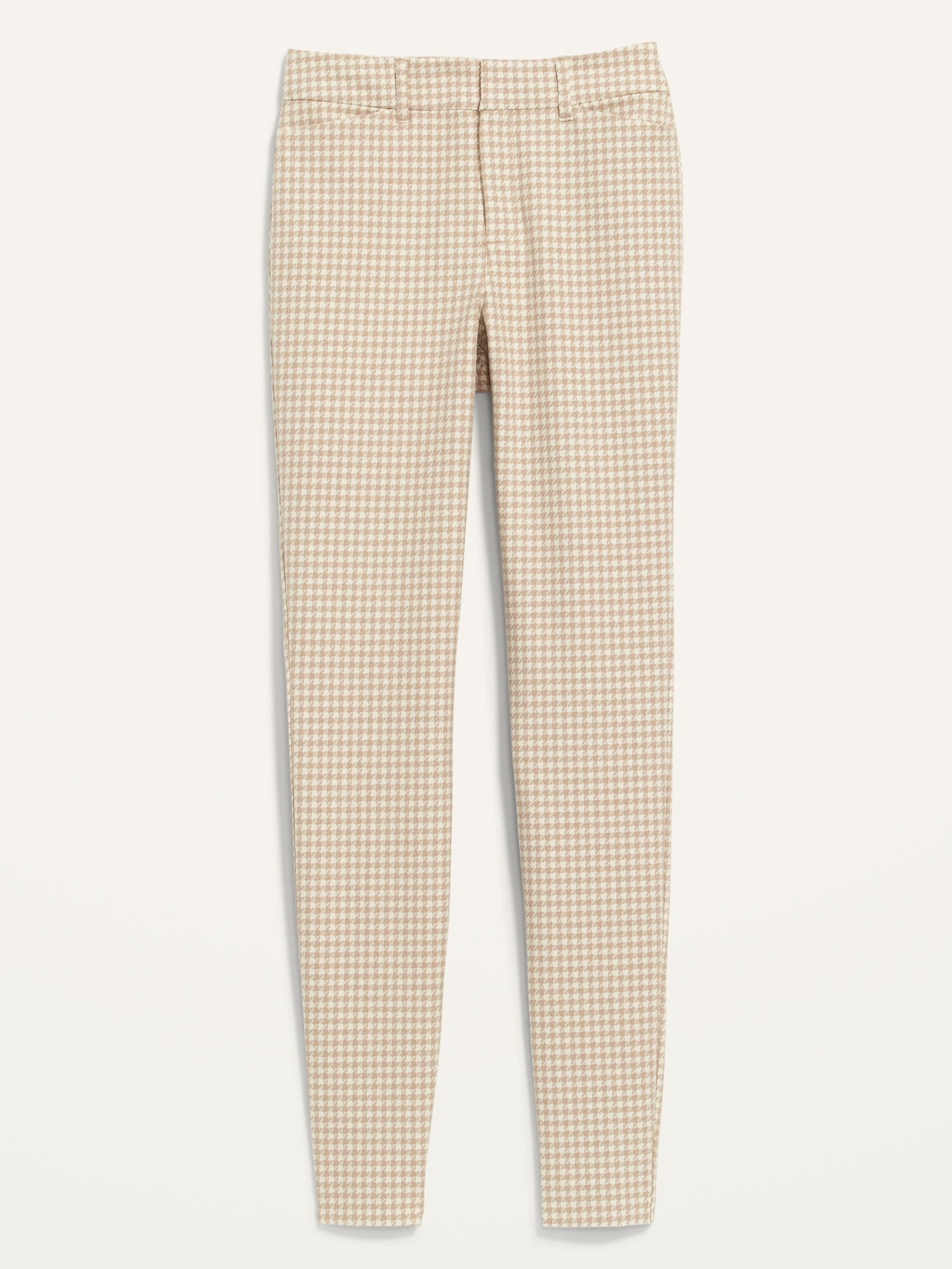 High-Waisted Houndstooth Pixie Skinny Pants for Women | Old Navy