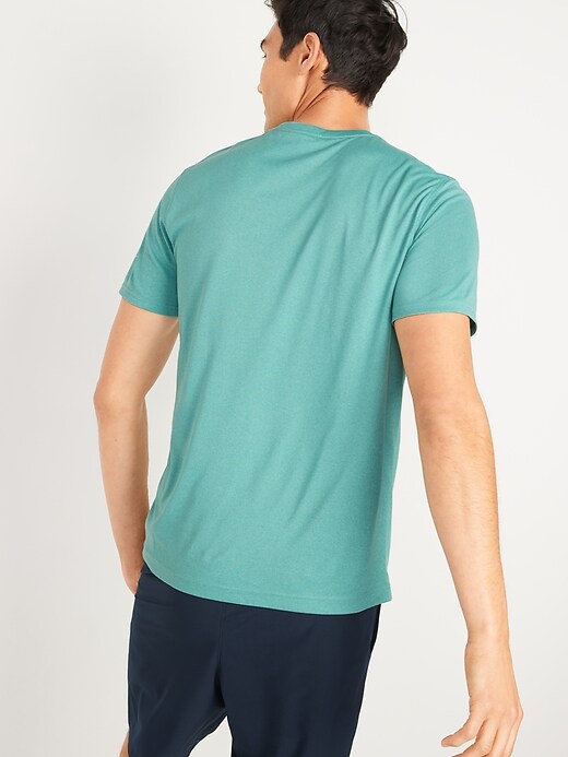 Image number 4 showing, Graphic Go-Dry Cool Odor-Control Core T-Shirt for Men