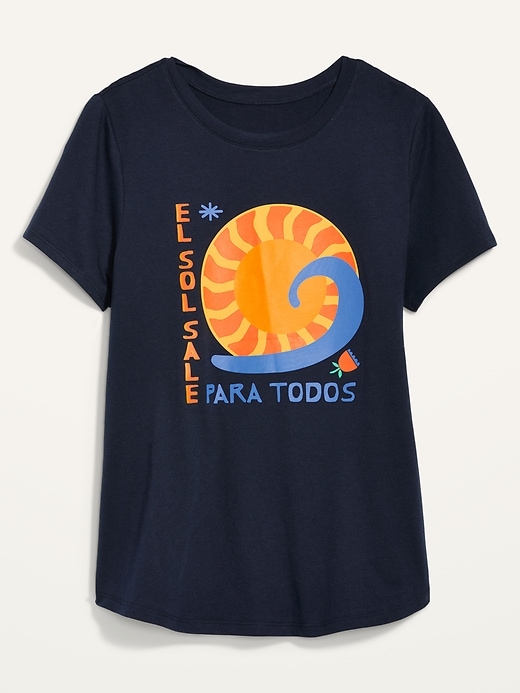 Image number 4 showing, Matching Graphic T-Shirt for Women