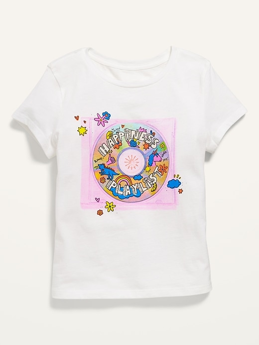 View large product image 1 of 1. Short-Sleeve Graphic T-Shirt for Girls