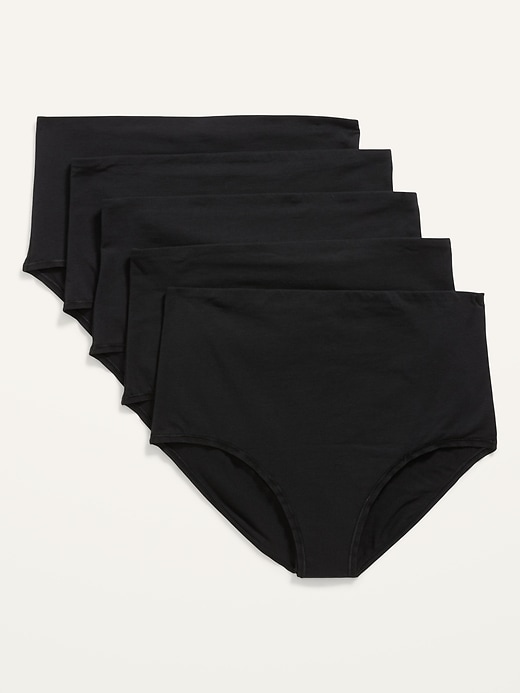 Old Navy Maternity 5-Pack Supima&#174 Cotton-Blend Over-the-Bump Underwear Briefs. 1