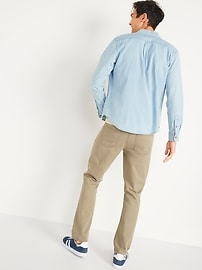 View large product image 3 of 3. Wow Straight Non-Stretch Five-Pocket Pants 2-Pack