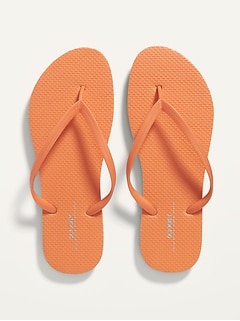 old navy blue flip flops