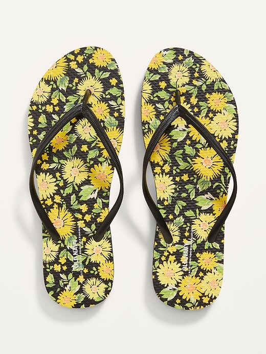Old Navy - Patterned Flip-Flop Sandals for Women (Partially Plant-Based)