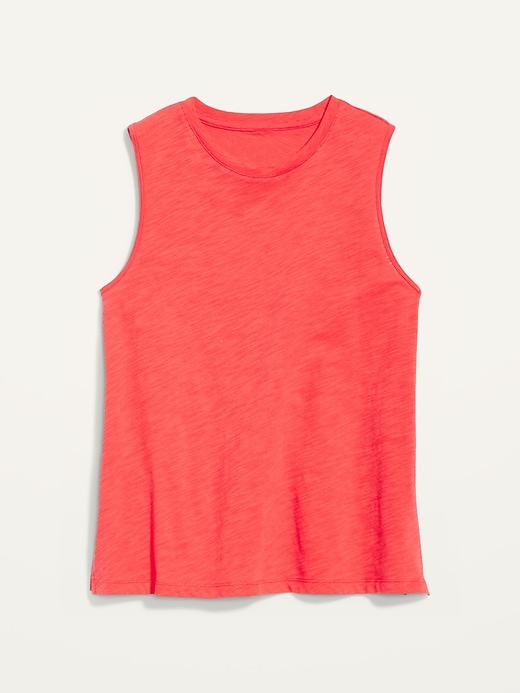 Image number 4 showing, EveryWear Slub-Knit Sleeveless T-Shirt