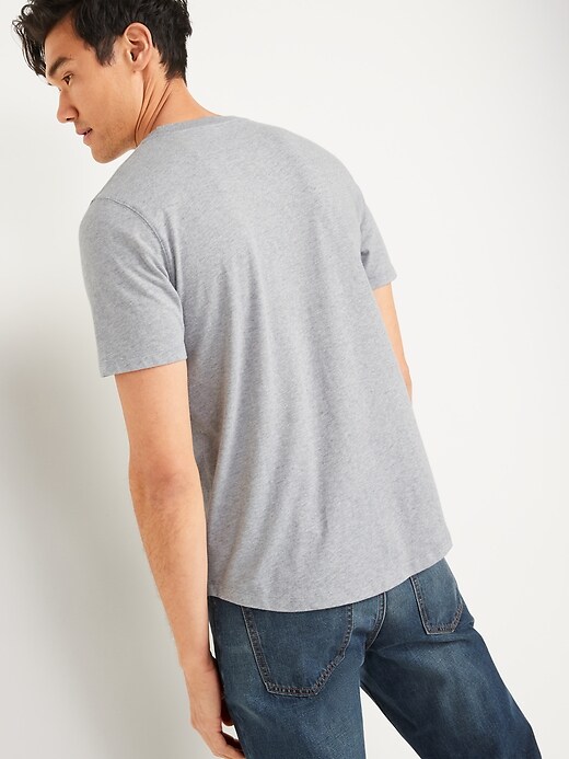 SoftWashed CurvedHem TShirt for Men Old Navy