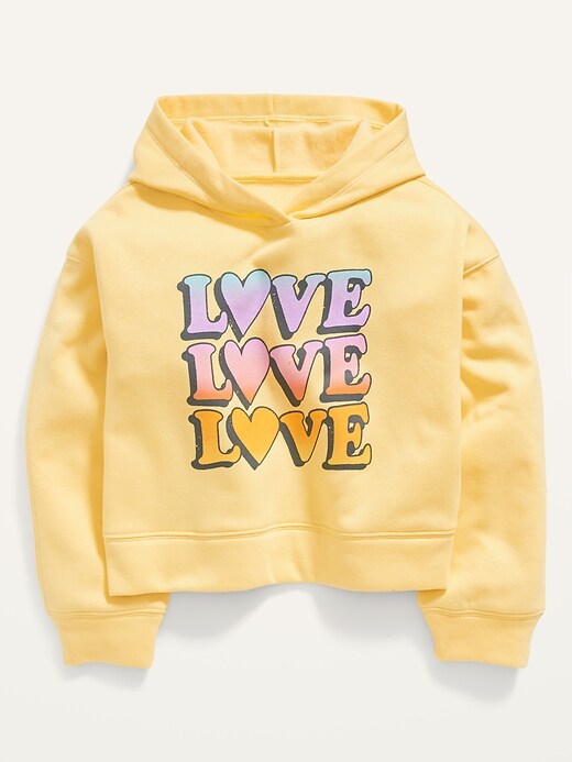View large product image 1 of 1. Vintage Graphic Pullover Hoodie for Girls