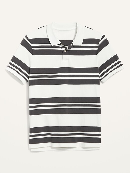 Oldnavy Striped Moisture-Wicking Pro Polo Shirt for Men