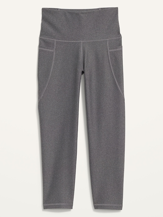 Image number 4 showing, High-Waisted PowerSoft Crop Leggings for Women