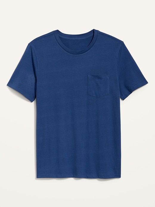 Old Navy Soft-Washed Chest-Pocket Crew-Neck T-Shirt for Men. 3