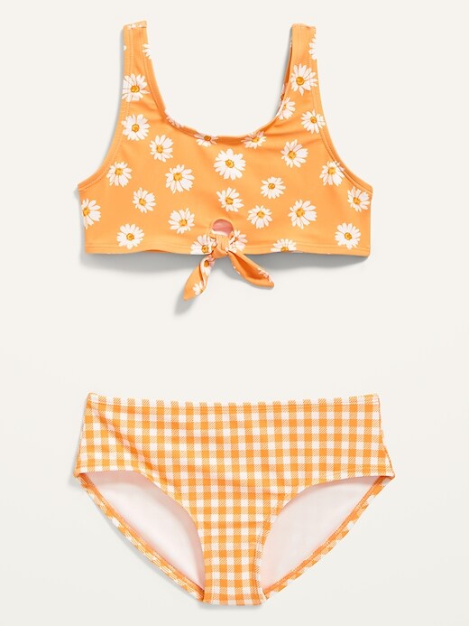 Old Navy - Tie-Front Bikini Swim Set for Girls