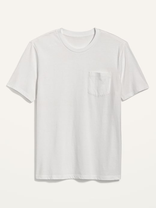 Old Navy Soft-Washed Chest-Pocket Crew-Neck T-Shirt for Men. 7